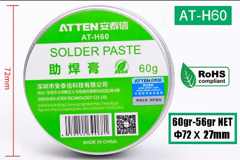 atten at-h60 soldering past rohs διαστάσεις